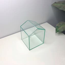 (Update Bản Sillicon Đen) Bể Terrarium Ngôi Nhà Kích Thước 15x15x19cm 3