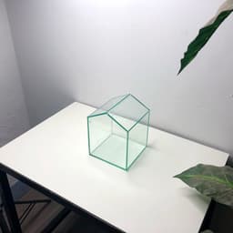 (Update Bản Sillicon Đen) Bể Terrarium Ngôi Nhà Kích Thước 15x15x19cm 9