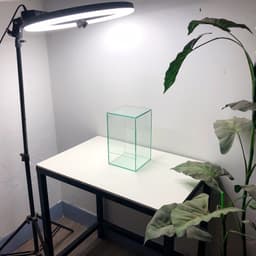 Bể Kính Terrarium, Bể Trồng Cây Bán Cạn Kích Thước 15x15x25cm (Update Bản Sillicon Đen) 2