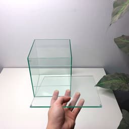 (Update Bản Sillicon Đen) Bể Terrarium Kích Thước 20x20x25cm 7