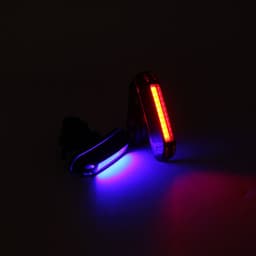Đèn hậu xe đạp thể thao siêu sáng, Đèn led gắn trục pin liên tục 4-6h chống nước tốt - DH02 9