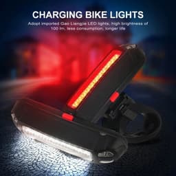 Đèn hậu xe đạp thể thao siêu sáng, Đèn led gắn trục pin liên tục 4-6h chống nước tốt - DH02 6