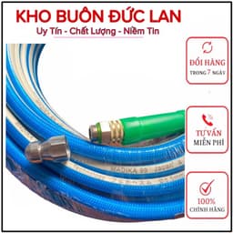 Béc Phun Thông Tắc Cống Bằng Áp Lực Nước Máy Rửa Xe Ren 22mm - 14mm [ Loại 7 Tia Và Loại 4 Tia ] 6