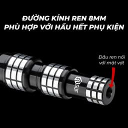 Cán Vợt GUF S1 Vương Quyền Săn Hàng ( Đỏ Đen ) 7