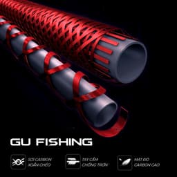 Cán Vợt GUF S1 Vương Quyền Săn Hàng ( Đỏ Đen ) 4