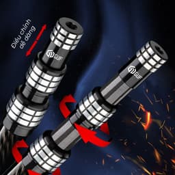 Cán Vợt GUF S1 Vương Quyền Săn Hàng ( Đỏ Đen ) 5