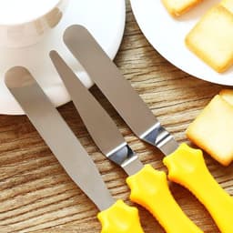 Bộ 3 Dao Chà Láng Mini Làm Bánh Kem, Trang Trí Bánh 2