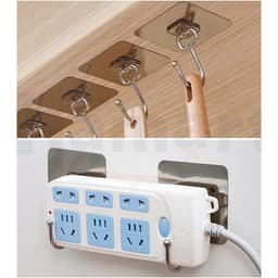 Combo 10 Móc dán tường chịu lực siêu dính treo đồ, vật dụng đa năng tiện ích inox 304 6