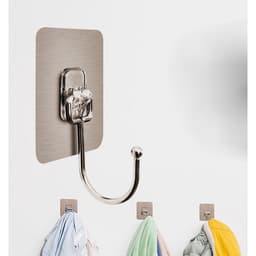 Combo 10 Móc dán tường chịu lực siêu dính treo đồ, vật dụng đa năng tiện ích inox 304 7