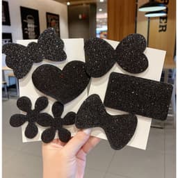 Dán tóc mái kim tuyến tiện lợi phong cách Hàn Huốc dánh cho makeup chuyên nghiệp - Hity Beauty 5