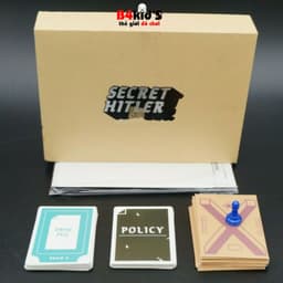 Trò chơi board game Secret Hitler, Bí mật Hitler, Truy tìm Hitler phiên bản cao cấp đầy đủ  B4KIDS 4