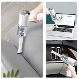 Máy Hút Bụi Mini Cầm Tay Không Dây Sạc Tích Điện - Hút Bụi Cầm Tay Mini Hút Bụi Ô Tô Giường Nệm Tiện Nghi Nhỏ Gọn 4