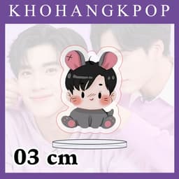 (mua 1 tặng 1) (3cm) Mô hình standee GeminiFourth My School President tượng in hình diễn viên BL thái lan mica 6