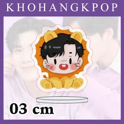 (mua 1 tặng 1) (3cm) Mô hình standee GeminiFourth My School President tượng in hình diễn viên BL thái lan mica 7