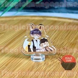 (mua 1 tặng 1) (3CM) Standee Tình yêu thầm kín Vụng Trộm Không Thể Giấu tượng mica in hình manhua chibi quà tặng 4
