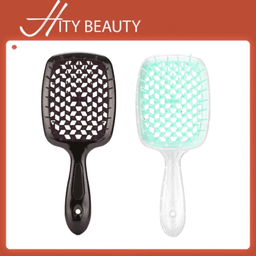 Lược chải sóng nước, mát xa da đầu tạo kiểu răng thưa tiện lợi dành cho làm tóc makeup chuyên nghiệp - Hity Beauty 1