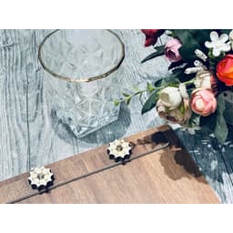 Bảng menu gỗ để bàn bằng Plywood phủ melamine màu gỗ óc chó - đế gỗ Wenge  [KHẮC LOGO MIỄN PHÍ] 5