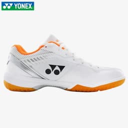 Giày cầu lông bóng chuyền nam nữ Yonex SHB65Z3 màu trắng cam 4