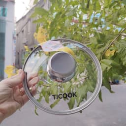 Quánh Nấu Bột Inox 304 , nồi inox 304 đáy từ , nồi TiCook 2