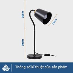 Đèn bàn học decor, đèn led để bàn làm việc đọc sách phù hợp bảo vệ mắt chống cận, decor 5