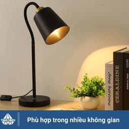 Đèn bàn học decor, đèn led để bàn làm việc đọc sách phù hợp bảo vệ mắt chống cận, decor 9