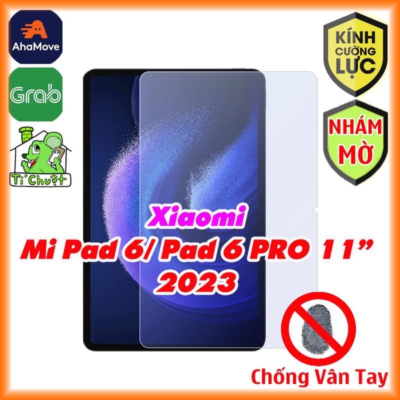 [Nhám Chống Vân Tay] Kính CL MTB Xia0mi Mi PAD 6 / PAD 6 PRO 11" 2023 Cường Lực 9H-0.26mm