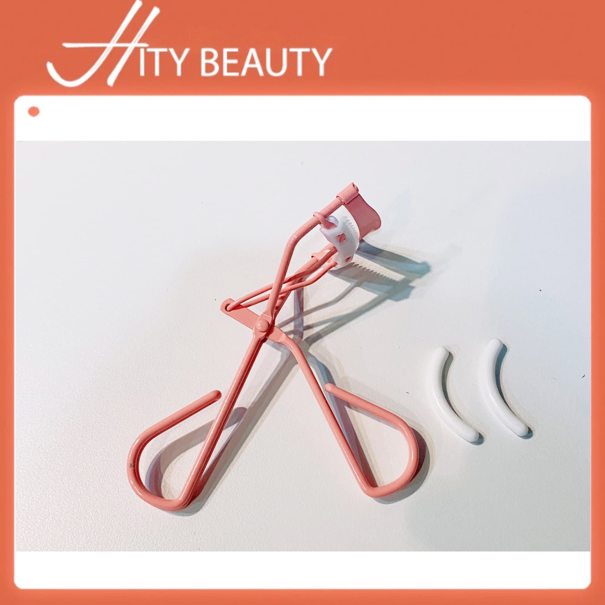 Dụng cụ bấm mi bằng thép không gỉ có răng cưa giúp đinh hình mi cong dành cho makeup chuyên nghiệp - HIty Beauty