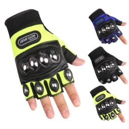 Găng tay xe máy gù Inox Sport- full ngón - cụt ngón, Găng tay Phượt đi xe máy , bảo vệ mu bàn tay 9