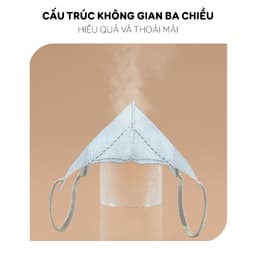 [Gói 10 Chiếc]Khẩu trang trẻ em 5D Gumi 3 lớp mask kháng khuẩn lọc bụi PM 2.5 5
