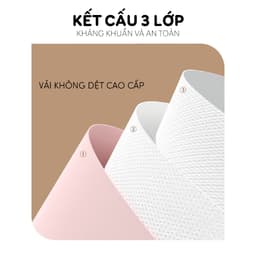 [Gói 10 Chiếc]Khẩu trang trẻ em 5D Gumi 3 lớp mask kháng khuẩn lọc bụi PM 2.5 2