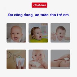 Bịch 64 Khăn Giấy Ướt Mini Bỏ Túi JYoohome Khăn Ướt Đa Năng Du Lịch Dùng Được Cho Trẻ Em 5