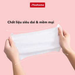 Bịch 64 Khăn Giấy Ướt Mini Bỏ Túi JYoohome Khăn Ướt Đa Năng Du Lịch Dùng Được Cho Trẻ Em 2