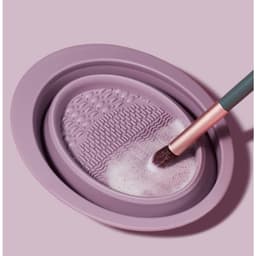 Chén silicon giặt cọ rửa mút trang điểm GECOMO có thể gấp gọn tiện lợi dành cho makeup - Hity Beauty 2