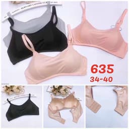 Áo Lót Su Mút Mỏng Không Gọng Thiết Kế Che Ngực 635 2