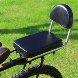 Đệm baga xe đạp có tựa lưng, Đệm yên sau êm ái chắc chắn chống mỏi hiệu quả 6