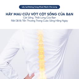 Máy Massage Lưng TAKARA MT-01, Đệm Mát Xa Lưng Có Nhiệt Hồng Ngoại, Massage Giảm Đau Lưng, Hông, Eo, Thoái Hoá Cột Sống 4