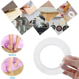 Băng keo 2 mặt nano siêu dính, Cuộn băng dính 2 mặt trong suốt 8