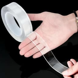 Băng keo 2 mặt nano siêu dính, Cuộn băng dính 2 mặt trong suốt 3