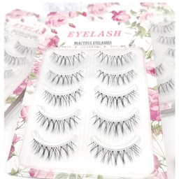 Bộ 5 cặp mi giả gân trong chất liệu mỏng nhẹ dành cho makeup chuyên nghiệp - Hity Beauty 3