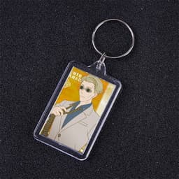 ( VUÔNG ) Móc khóa mica IN HÌNH JUJUTSU KAISEN Chú Thuật Hồi Chiến ver NỀN CHỮ anime chibi xinh xắn tiện lợi dễ thương 8