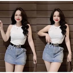 Áo Ba Lỗ Nữ Bigsize Thun Gân Tăm Co Giãn Mềm Mịn Sát Nách Thoáng Mát Mặc Hè Form Đẹp LIMO AT69 4