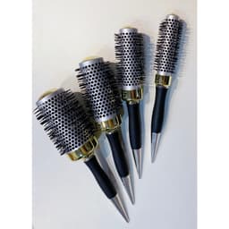 [4size] Lược tròn tạo kiểu tóc màu đen dành cho là tóc makeup chuyên nghiệp - HIty Beauty 4