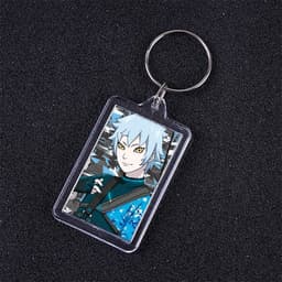 ( VUÔNG ) Móc khóa mica IN HÌNH NARUTO ver POP anime chibi xinh xắn dễ thương 5