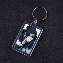 ( VUÔNG ) Móc khóa mica IN HÌNH NARUTO ver POP anime chibi xinh xắn dễ thương 8