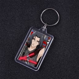 ( VUÔNG ) Móc khóa mica IN HÌNH NARUTO ver POP anime chibi xinh xắn dễ thương 9