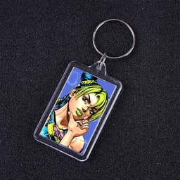 ( VUÔNG ) Móc khóa mica IN HÌNH JoJo's Bizarre Adventure Cuộc Phiêu Lưu Bí Ẩn anime chibi xinh xắn dễ thương 2