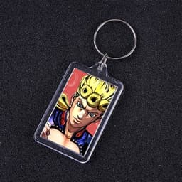 ( VUÔNG ) Móc khóa mica IN HÌNH JoJo's Bizarre Adventure Cuộc Phiêu Lưu Bí Ẩn anime chibi xinh xắn dễ thương 4