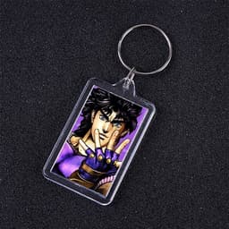 ( VUÔNG ) Móc khóa mica IN HÌNH JoJo's Bizarre Adventure Cuộc Phiêu Lưu Bí Ẩn anime chibi xinh xắn dễ thương 3