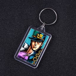 ( VUÔNG ) Móc khóa mica IN HÌNH JoJo's Bizarre Adventure Cuộc Phiêu Lưu Bí Ẩn anime chibi xinh xắn dễ thương 5