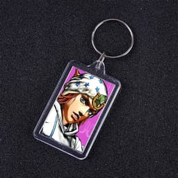 ( VUÔNG ) Móc khóa mica IN HÌNH JoJo's Bizarre Adventure Cuộc Phiêu Lưu Bí Ẩn anime chibi xinh xắn dễ thương 9